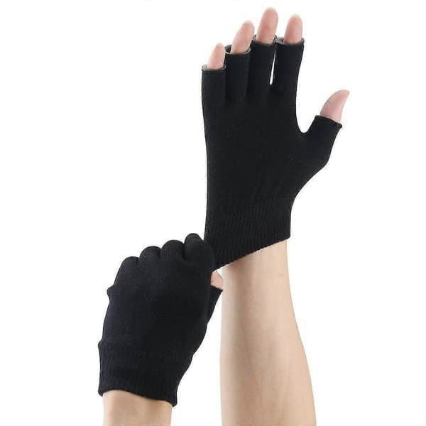 Kosteuttavat sormettomat spa-käsineet naisille (Peng) Black