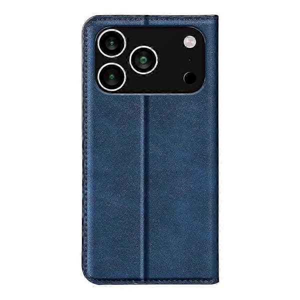 Kompatibel med iPhone 17 Pro-fodral Skin Touch Läderplånboksfodral (PE)