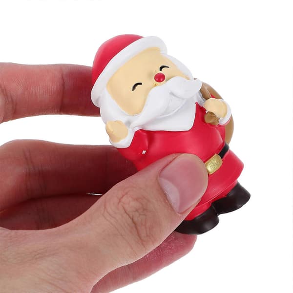 Julminiatyrfigurer i harts för dekoration, 3-delars set (Peng)