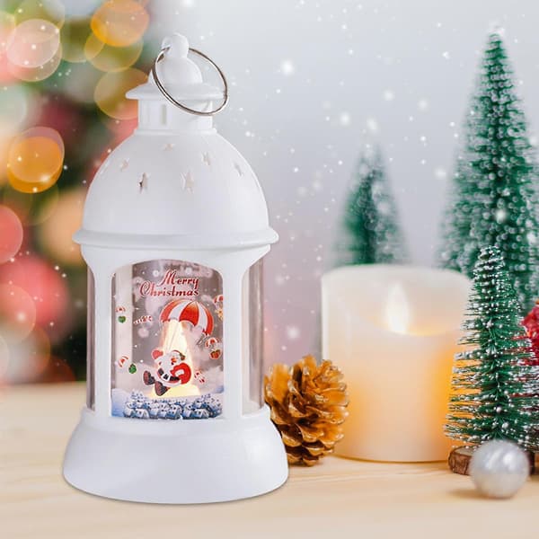 Lysande jullykta juldekoration dekorativ prydnad (pingvin) Santa Claus
