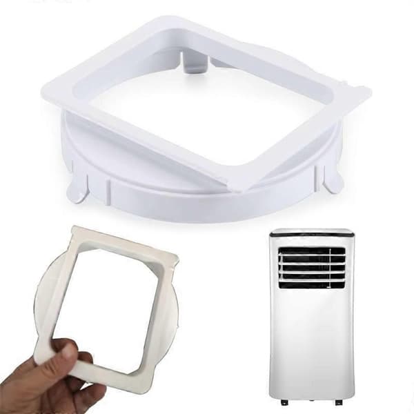 Nem installation udstødningsslange-adapter, reservedel, firkantet udstødningskanal-interface til aircondition (Peng) 1