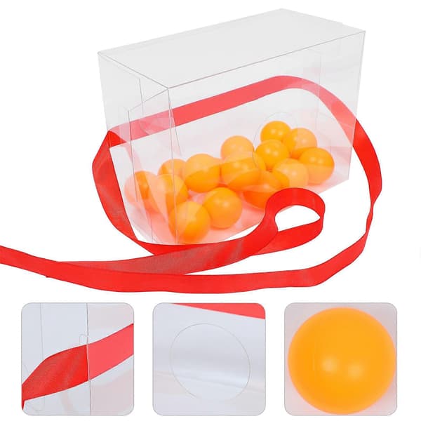 Pingisbolls-rekvisita 2-pack interaktivt spel för vuxna (Peng)