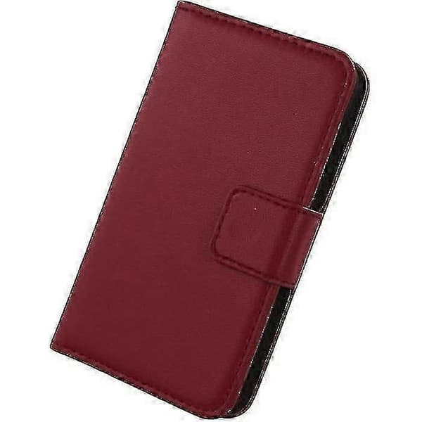 Doro 8100-8110 Äkta läderfodral - Premium flipfodral för 6,1\" (Peng)