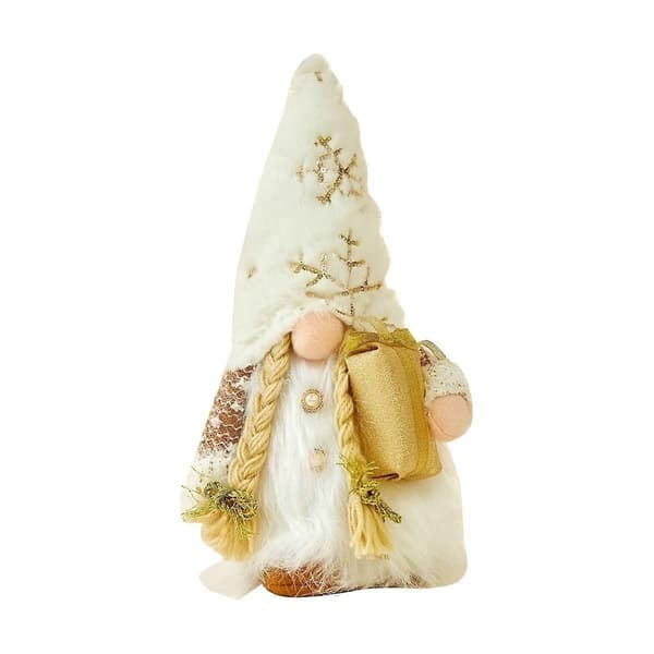 Jul-tomte ansiktslös docka julpynt hem juldekoration juldekor (Peng) As Shown