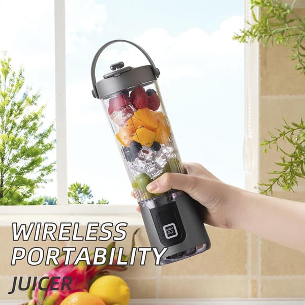 Uppladdningsbar USB-mixer med LED-indikator, 500 ml kapacitet (Pe)