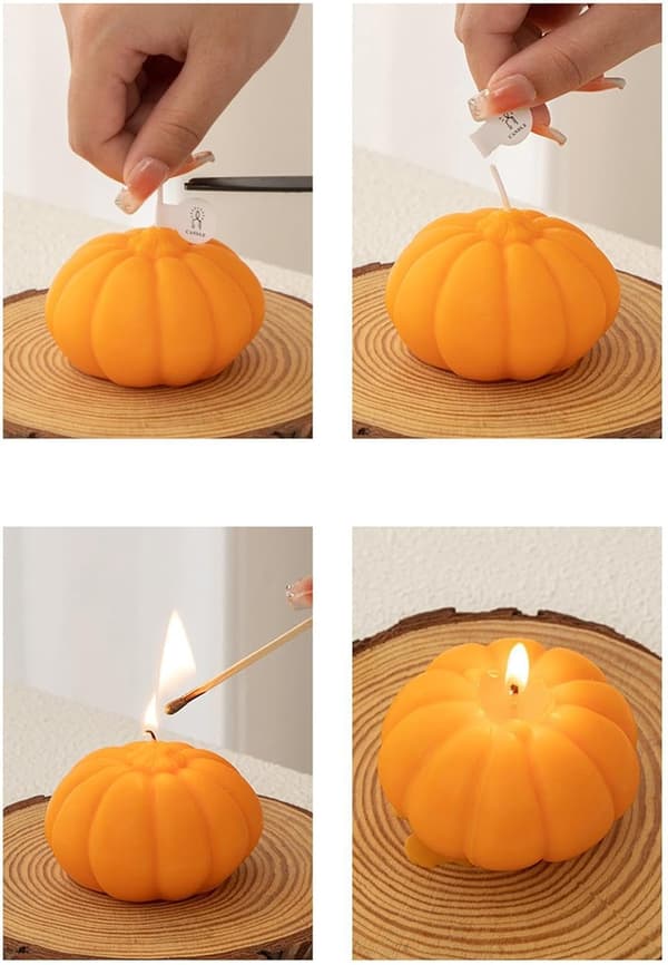 Varma och säkra Halloweenljus för heminredning (Pe)