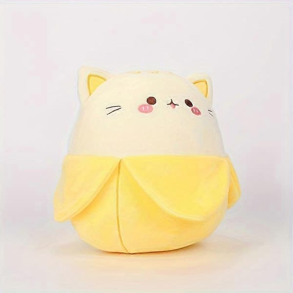 Banana Cat -kotityyny, söpö bambupanda-nukke, kiitospäivän kalkkuna-pehmolelu (Peng)