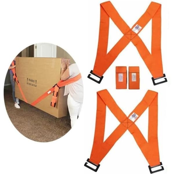 Flyttremmar - ProBest - 2 remmar - Ergonomisk - 100 kg - Lätt att bära (Pe)