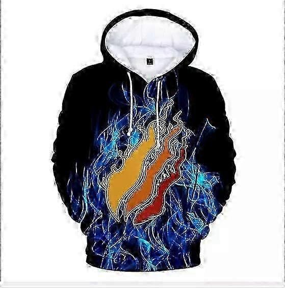 Barn Prestonplayz Flame Pojkar Flickor Hoodies Tröja Pullover Topp Julklappar (PE)