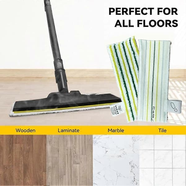 4 st för Karcher SG4/2 SG4/4 SC2 SC3 SC4 SC5 Easyfix CTK10 CTK20 Ånghätta Triangulära ångmoppdynor Reservdelar (Peng)