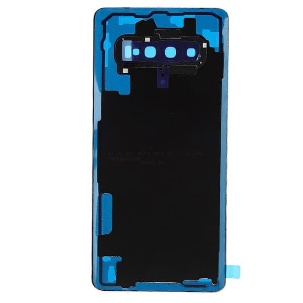 Mobiltelefon bagside glascover og ydre glaspanel udskiftning til S10+Plus (Sort) (Peng)