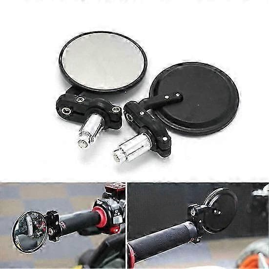 1 par 7/8 tums styrände Universal rund backspegel motorcykelsidospegel