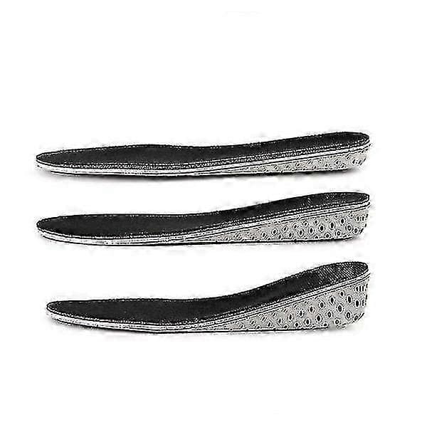 Skoinlägg / Bli längre - Sulor - 2cm, 3cm, 4cm Svart (PE)
