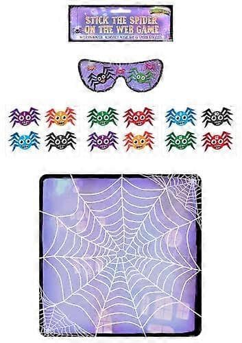 Spider on the Web 14-delt Halloween-spil til drenge og piger (Peng)