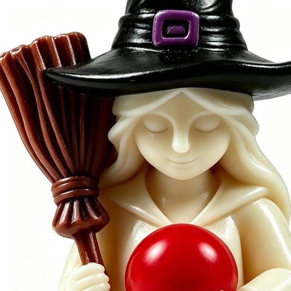 Häxig Halloween Epoxihartsformar DIY Kit (Pe)