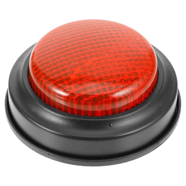 Lysende Buzzer-spil Buzzer til spilbrug med blinkende lys (Peng)