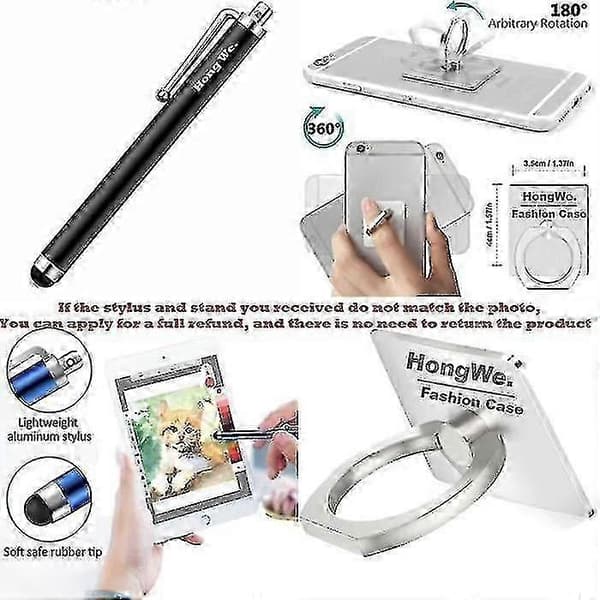 Doro 8100-8110 Äkta läderfodral - Premium flipfodral för 6,1\" (Peng)