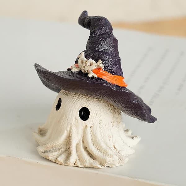 Spökfigurer i harts, 2 delar, Halloween-mittpunkt (Pe)