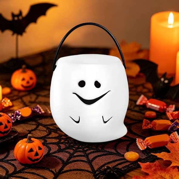 Udendørs Halloween Snackspande Sæt med 6 (Pe)