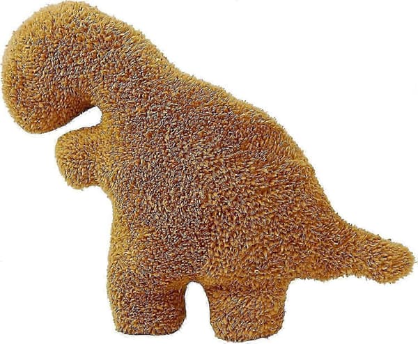 Dino Chicken Nugget Pudesæt 40 cm 3 stk. (Peng) Large