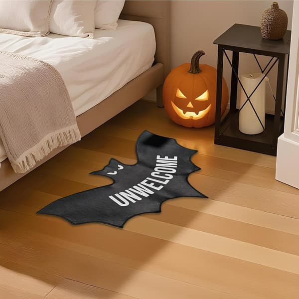 Sjov Goth Halloween Dørmåtte 90x60cm (Pe)