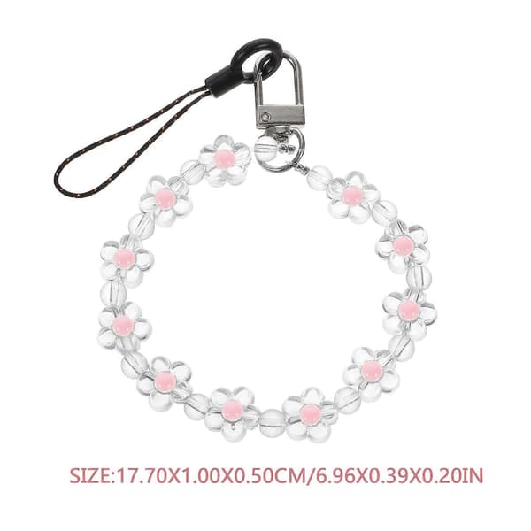 Mobilberlock med blommor i blandade färger, 3-pack (Peng)