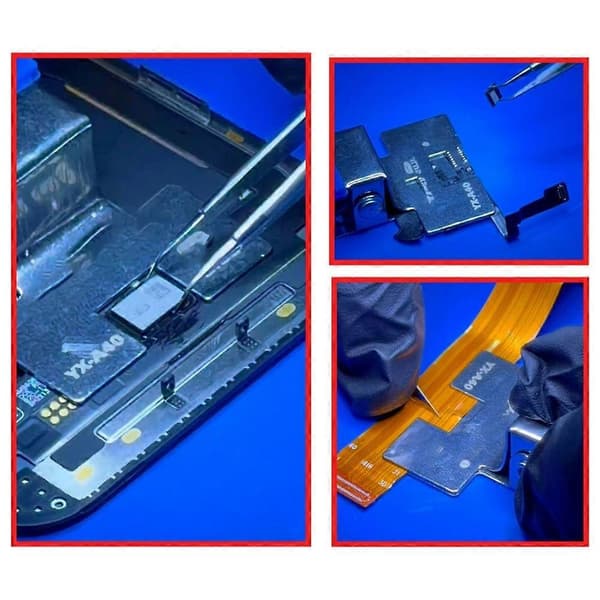 Flex Clip Mobiltelefonreparation Flexkabelhållare Professionellt verktyg för telefonreparation (Peng)