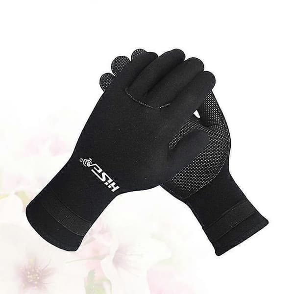 1 pari naarmuuntumattomia sukellushanskoja -c (Peng) Black S