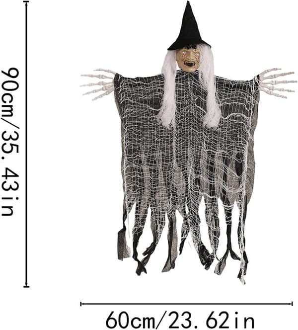 Spöklik Verandadekor & Läskiga Hemnödvändigheter (Pe)