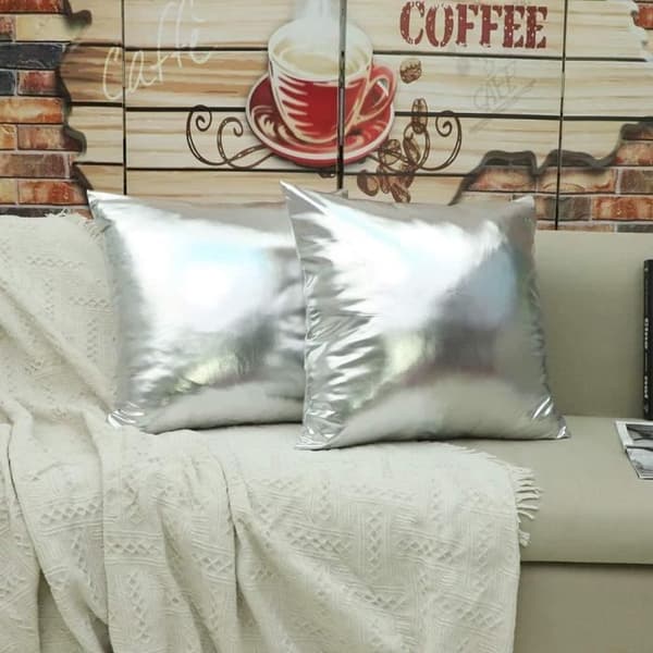 Tyynyliina - Flash Shine - 45x45 cm - Polyesteri - 2 kappaletta - Hopea (Pe)