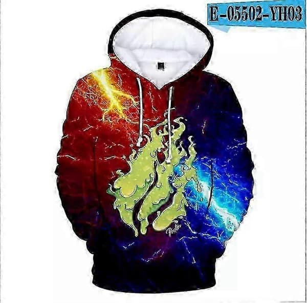 Barn Prestonplayz Flame Pojkar Flickor Hoodies Tröja Pullover Topp Julklappar (PE)