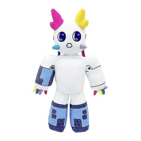Gnarpy opdager internettet grøn kat robot plyslegetøj dukke (Peng) green cat