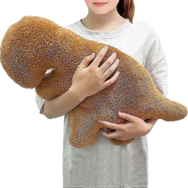 Dino Chicken Nugget Pudesæt 40 cm 3 stk. (Peng) Large
