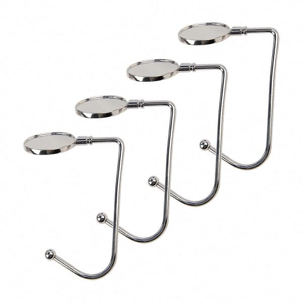 Julstrumpkrokar för öppen spis (Peng) Silver Silver