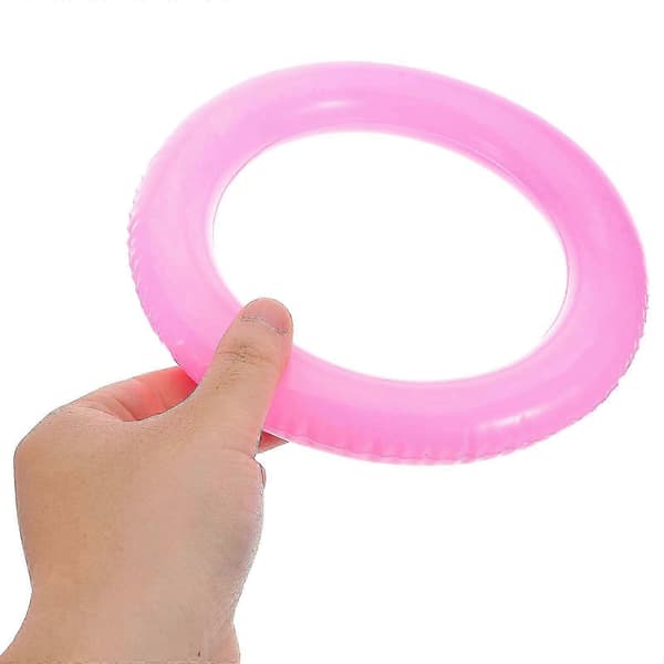 Oppusteligt heksehat-ringspil 1 sæt plast til Halloween-karneval (Peng)