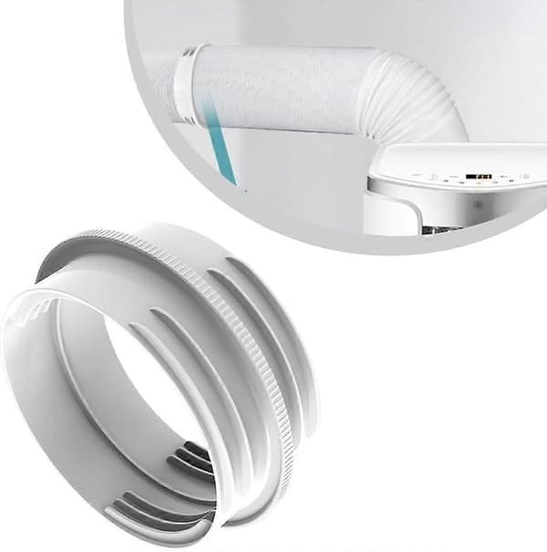 Adapter för luftkonditioneringsslang 130 mm ABS-plast med tät försegling och enkel installation (Peng)