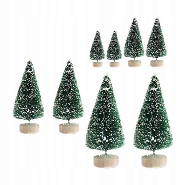 16 miniatyrjuldekorationer för jul (Peng)