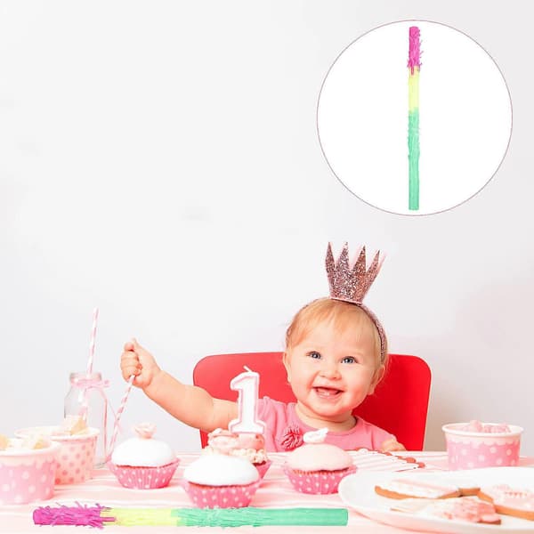 Pinata-kepit paperiset juhlatarvikkeet lapsille 2 kpl monivärisetti (Peng)