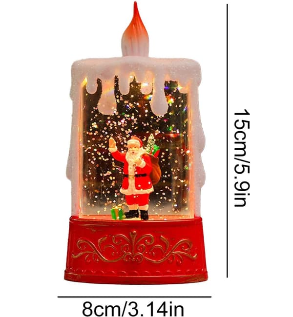 Jul LED-ljus Bordsdekorationer (Pe)