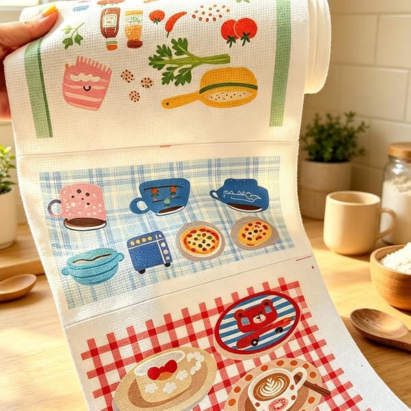 Mikrofiberklude Parti af 20 (25x25cm) (Pe)