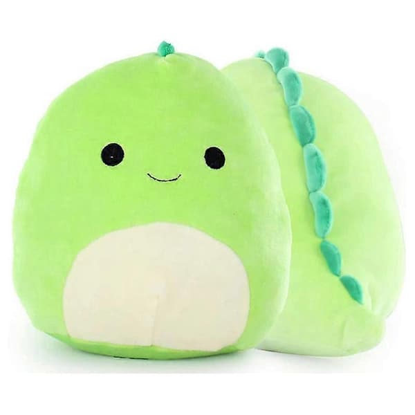 Plys dinosaur pude dukke plyslegetøj børnedukke gave (Peng) Blue