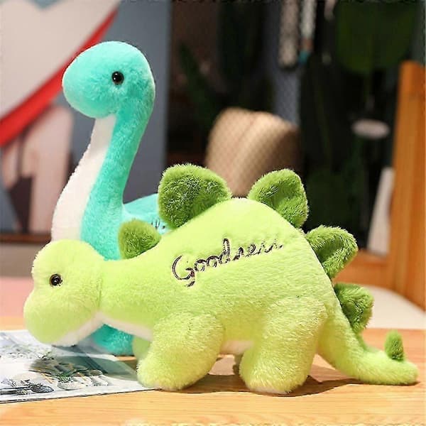 28/40 cm lille dinosaur plyslegetøj gave til børn (Peng) 28cm