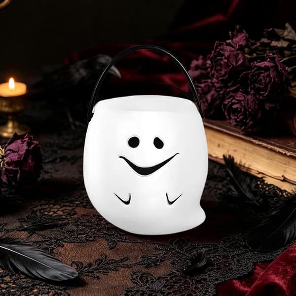 Udendørs Halloween Snackspande Sæt med 6 (Pe)