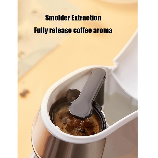 Mini kaffebryggare Flerfunktions Enkopps servera kaffe