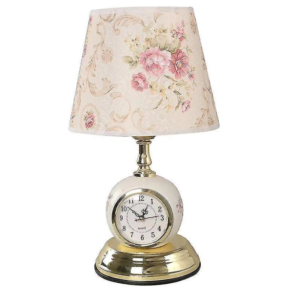 Lampor Modern Klocka Bordslampa Natt