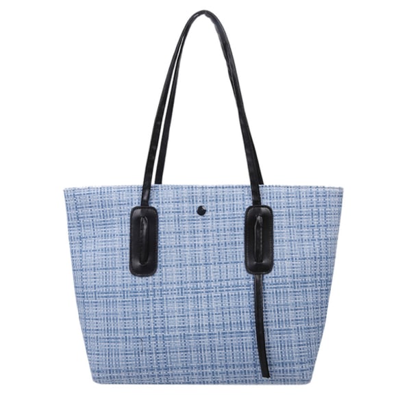 Damväska Totes Weave Flätade Damhandväskor Lady Hand
