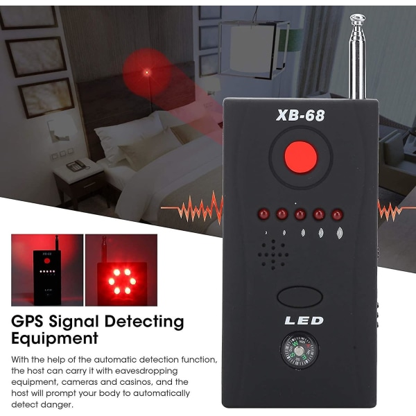 Anti Spy Bug Detector RF-signaldetektor, dold kamera