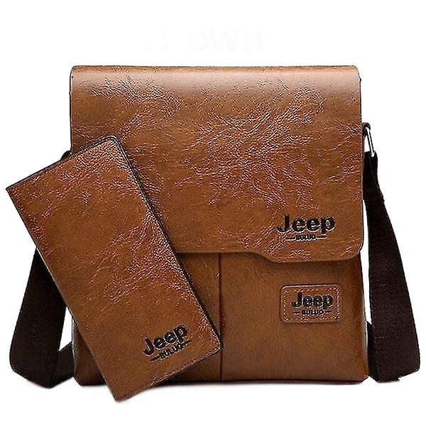 Handväska Trendiga axelväskor Messenger Bag (brun)