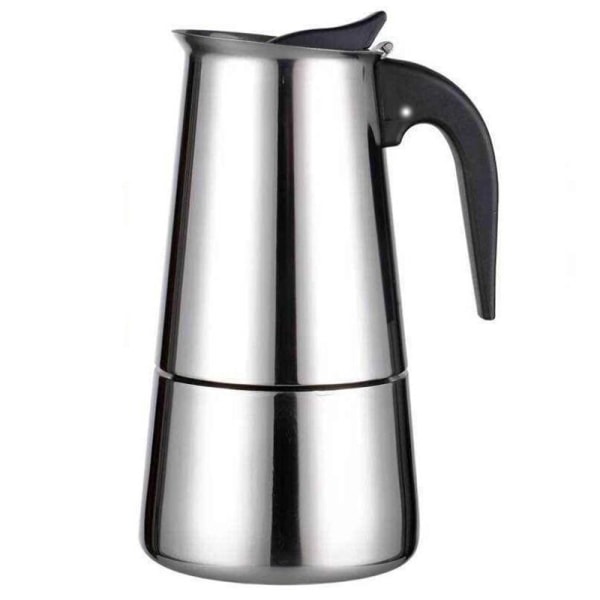 200 Ml Bärbar Espresso Kaffebryggare Moka Pot Rostfri