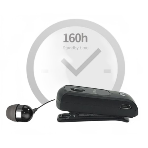 Mini trådlöst infällbart bärbart Bluetooth -headsetsamtal